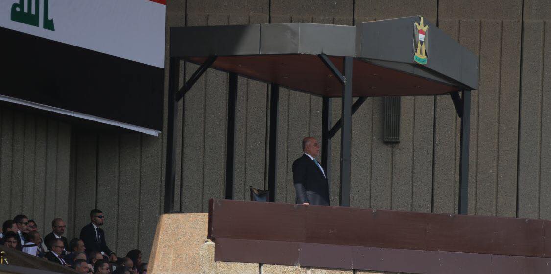 Iraq celebrates victory over the Islamic State (IS)  with a military parade in Baghdad, July 15, 2017. (Photo: Iraqi Prime Minister’s Press Office)